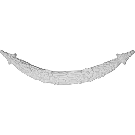 Ekena Millwork 30 1/2"W x 7 3/4"H x 1"P Palmetto Swag Large Onlay ONL07X31X01PA